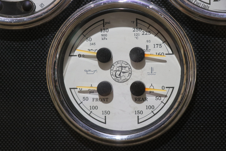 USED TIFFIN MOTORHOME COMPLETE DASH GAUGE CLUSTER W-04031-09 RV PARTS FOR SALE RV Components 