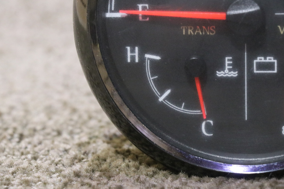 USED MOANCO 3 IN 1 FUEL / TRANS / VOLT DASH GAUGE 6913-00275-29 RV/MOTORHOME PARTS FOR SALE RV Components 