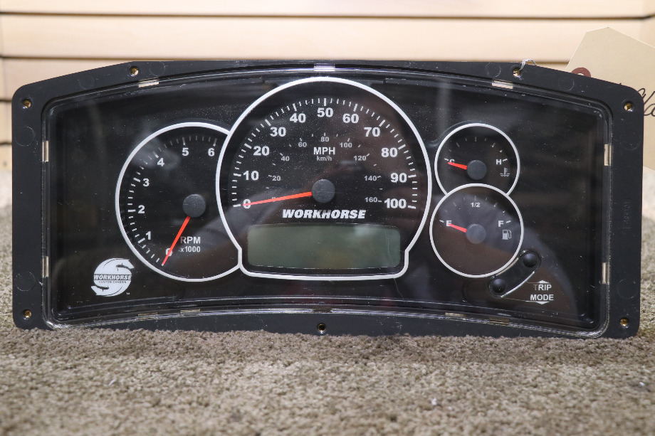 USED 108604-0 WORKHORSE CHASSIS DASH CLUSTER RV PARTS FOR SALE RV Components 