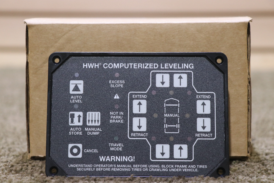 HWH AP46382 COMPUTERIZED LEVELING TOUCH PAD MOTORHOME PARTS FOR SALE RV Components 