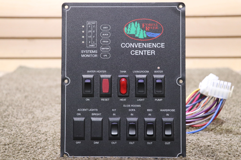 USED FOREST RIVER CONVENIENCE CENTER PANEL RV PARTS FOR SALE RV Components 
