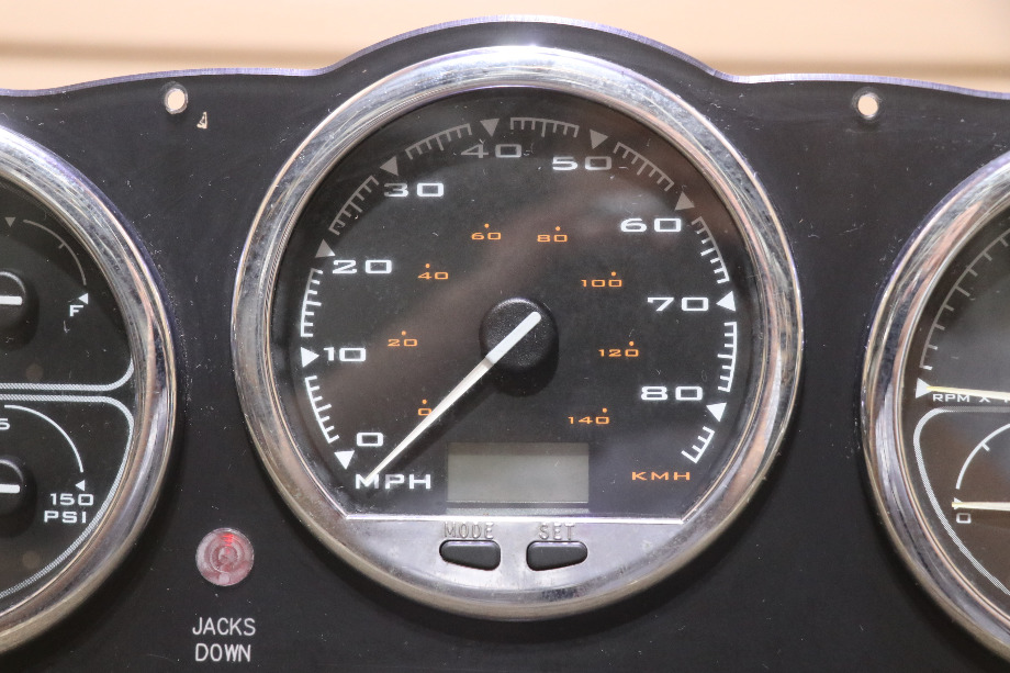USED COMPLETE SPARTAN DASH GAUGE CLUSTER 63316 RV/MOTORHOME FOR SALE RV Components 