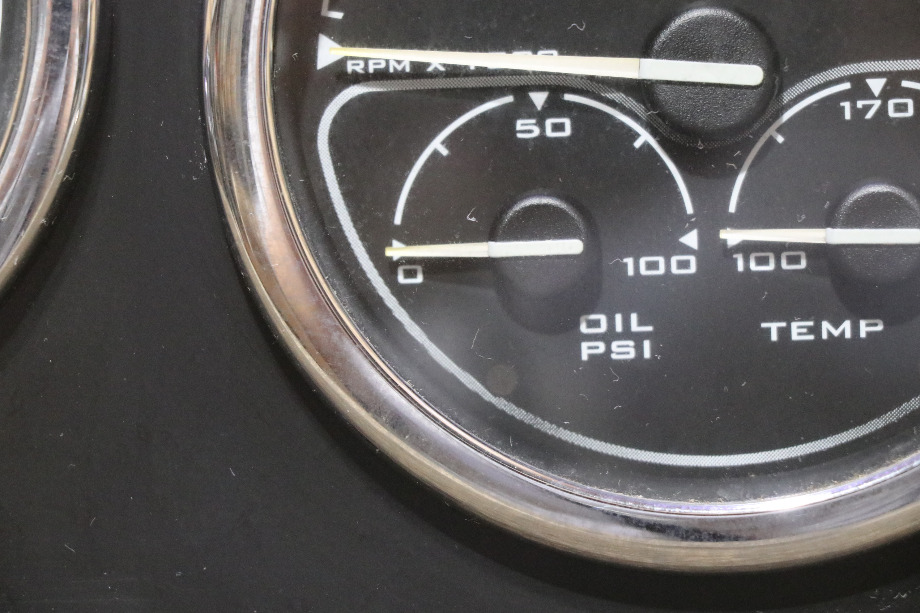 USED COMPLETE SPARTAN DASH GAUGE CLUSTER 63316 RV/MOTORHOME FOR SALE RV Components 
