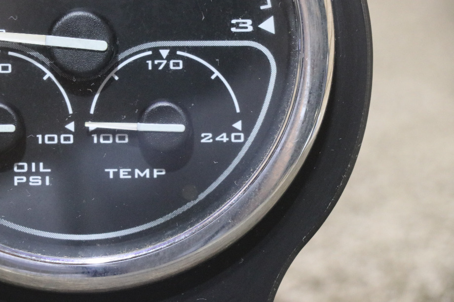 USED COMPLETE SPARTAN DASH GAUGE CLUSTER 63316 RV/MOTORHOME FOR SALE RV Components 