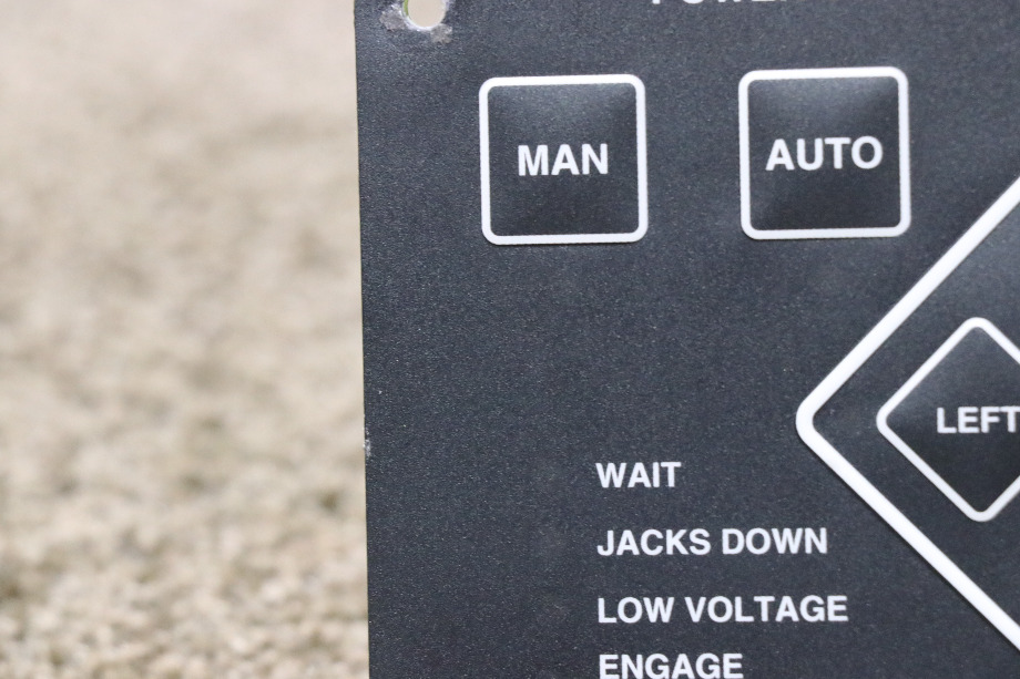 USED MOTORHOME POWER GEAR 500629 ELECTRONIC LEVELING TOUCH PAD FOR SALE RV Components 