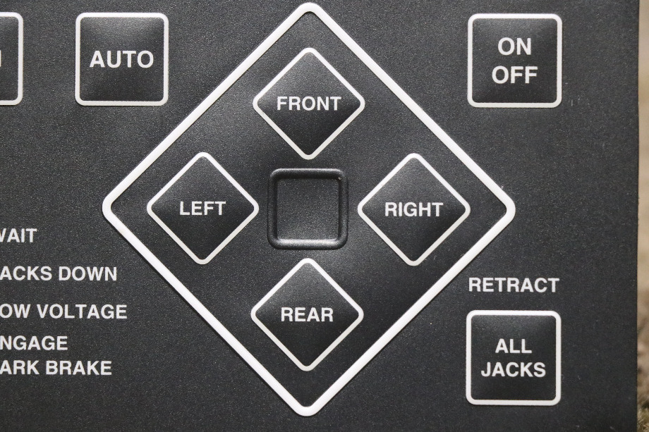 USED MOTORHOME POWER GEAR 500629 ELECTRONIC LEVELING TOUCH PAD FOR SALE RV Components 