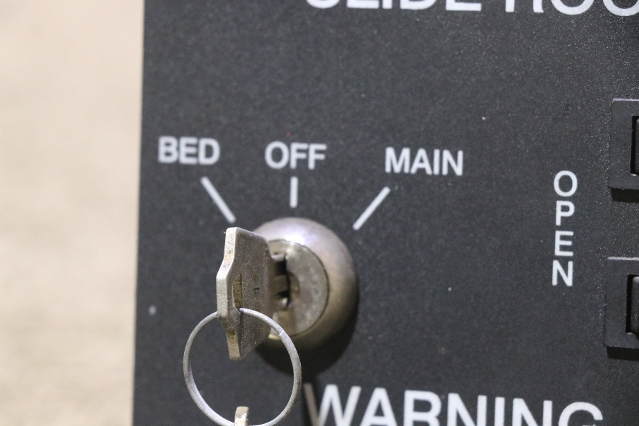 USED A3242BL SLIDE ROOM KEY & SWITCH CONTROL PANEL RV PARTS FOR SALE RV Components 