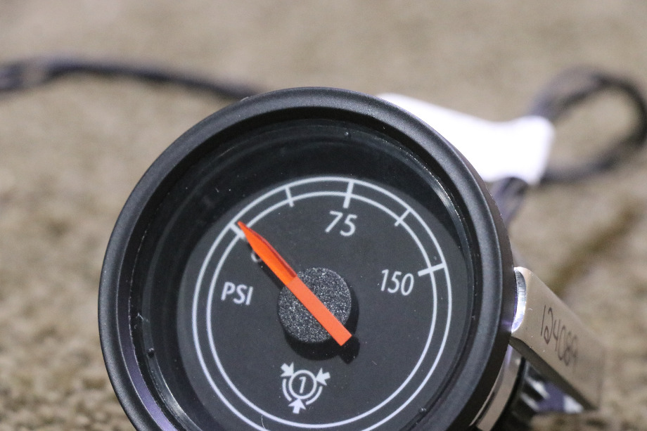 USED W22-00008-096 AIR PRIMARY DASH GAUGE RV PARTS FOR SALE RV Components 