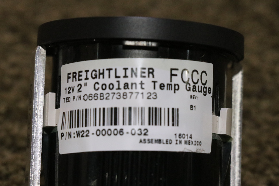 USED RV/MOTORHOME FREIGHTLINER TEMP DASH GAUGE W22-00006-032 FOR SALE RV Components 