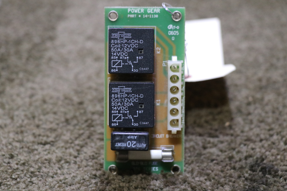 USED MOTORHOME POWER GEAR 14-1130 SLIDE OUT BOARD FOR SALE RV Components 