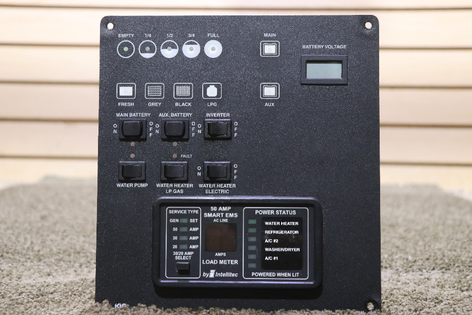 USED KIB C07-0341 TANK MONITOR PANEL MOTORHOME PARTS FOR SALE RV Components 