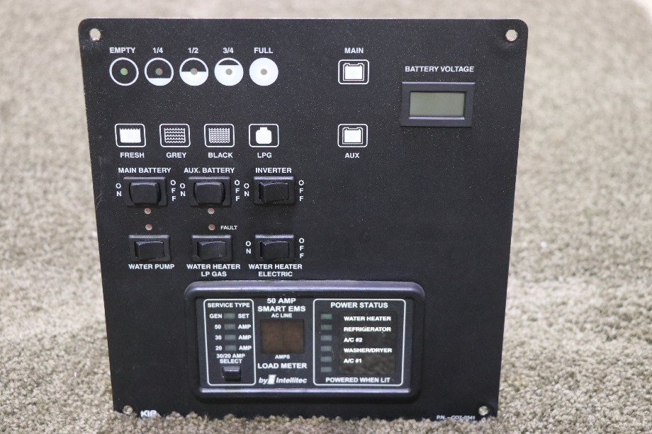 USED KIB C07-0341 TANK MONITOR PANEL MOTORHOME PARTS FOR SALE RV Components 