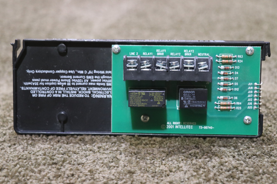 USED MOTORHOME INTELLITEC 00-00740-100 SMART EMS MODEL 620 BOARD FOR SALE RV Components 