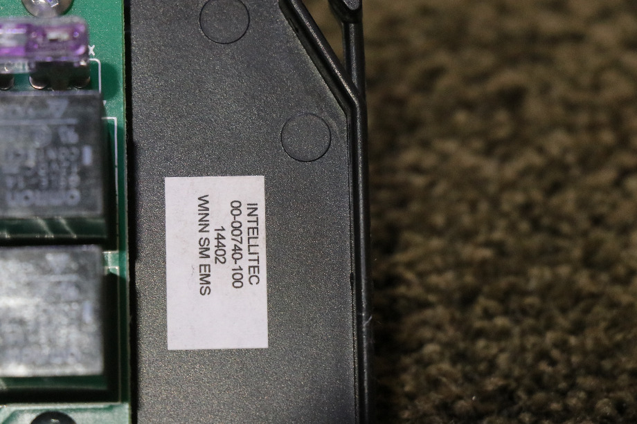 USED MOTORHOME INTELLITEC 00-00740-100 SMART EMS MODEL 620 BOARD FOR SALE RV Components 