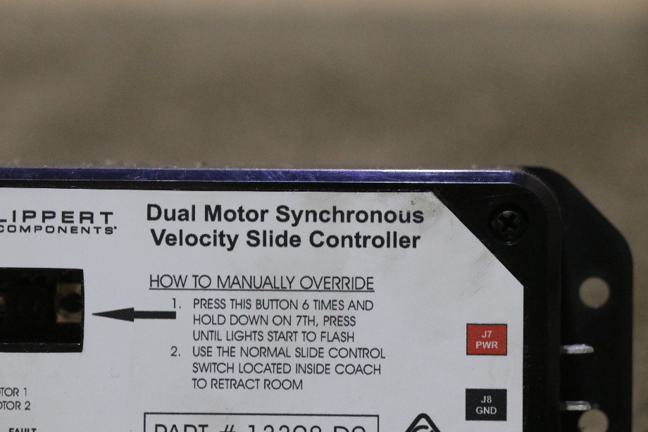 USED LIPPERT 13398-D0 DUAL MOTOR SYNCHRONOUS VELOCITY SLIDE CONTROLLER MOTORHOME PARTS FOR SALE RV Components 