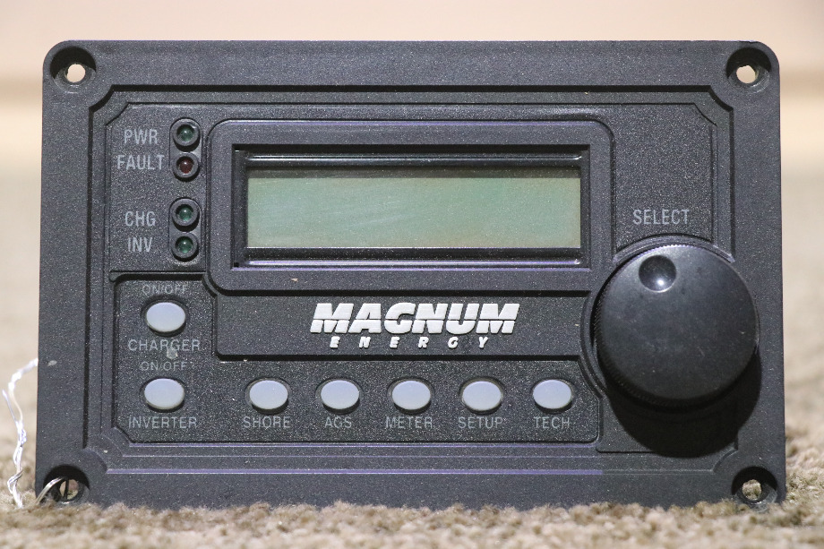 USED MAGNUM ENERGY REMOTE PANEL RV PARTS FOR SALE RV Components 