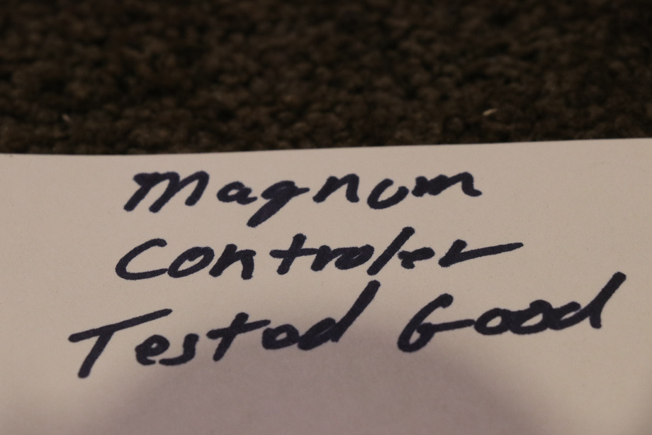USED MAGNUM ENERGY REMOTE PANEL RV PARTS FOR SALE RV Components 