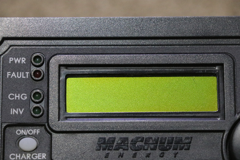 USED MAGNUM ENERGY INVERTER REMOTE PANEL MOTORHOME PARTS FOR SALE RV Components 