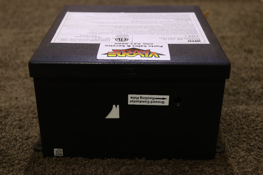 USED MOTORHOME WFCO WF-T57-R TRANSFER SWITCH FOR SALE RV Components 