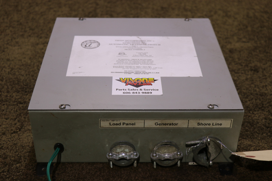 USED TIFFIN MOTORHOMES TMH50-3 AUTOMATIC TRANSFER SWITCH MOTORHOME PARTS FOR SALE RV Components 