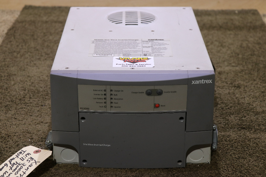 USED RV/MOTORHOME XANTREX SINE WAVE INVERTER/CHARGER RS3000 FOR SALE RV Components 