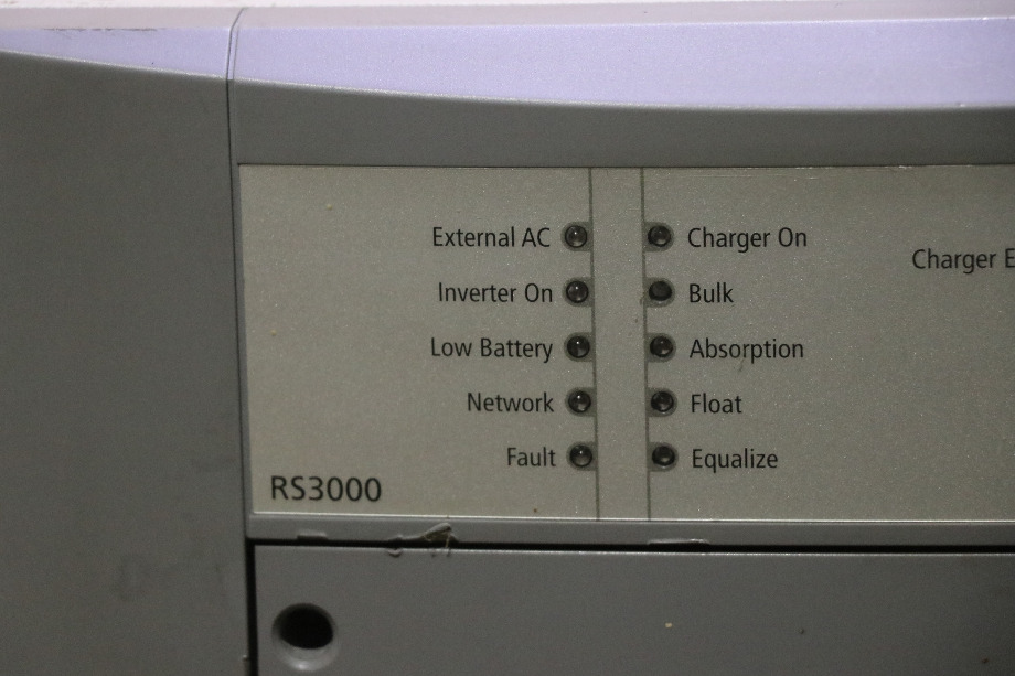 USED RV/MOTORHOME XANTREX SINE WAVE INVERTER/CHARGER RS3000 FOR SALE RV Components 