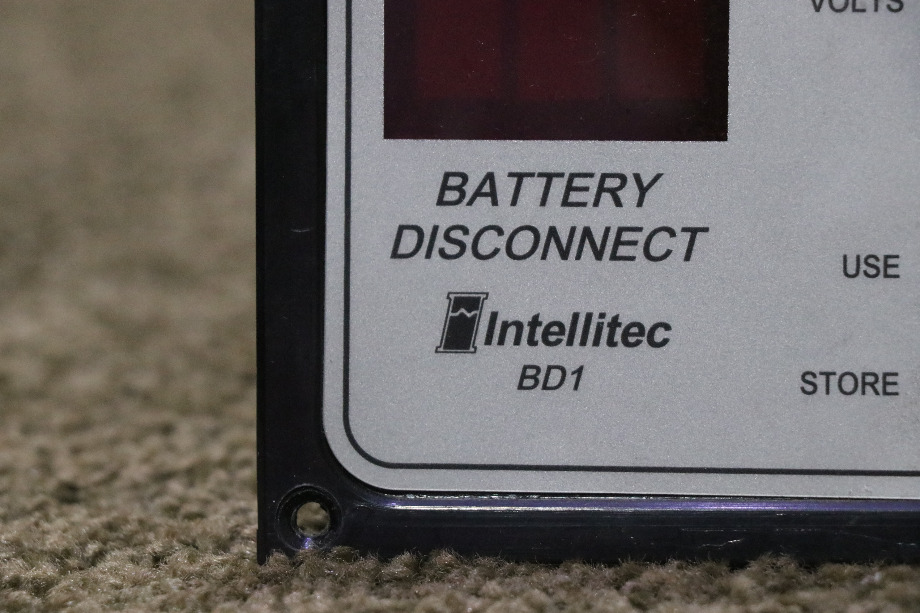USED MOTORHOME INTELLITEC 01-00066-005 BATTERY DISCONNECT PANEL FOR SALE RV Components 