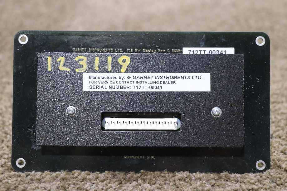 USED SEELEVEL II TANK MONITOR PANEL RV/MOTORHOME PARTS FOR SALE RV Components 