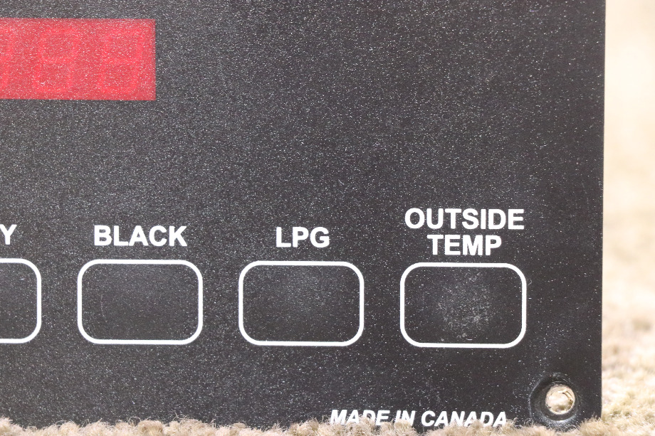 USED SEELEVEL II TANK MONITOR PANEL RV/MOTORHOME PARTS FOR SALE RV Components 
