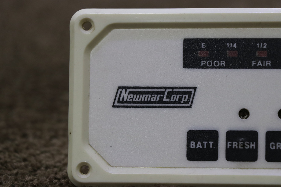 USED RV NEWMAR CORP TANK MONITOR PANEL FOR SALE RV Components 