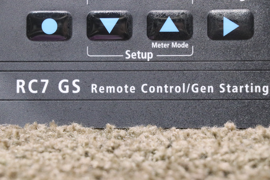 USED RV RC7 GS XANTREX REMOTE CONTROL / GEN SETTING PANEL FOR SALE RV Components 