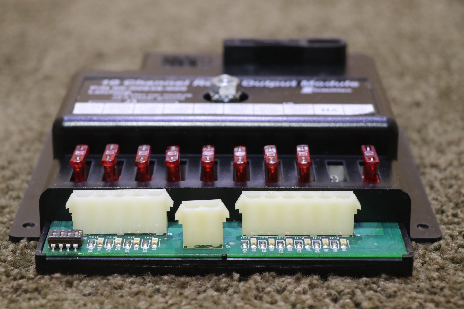 USED INTELLITEC 10 CHANNEL RELAY OUTPUT MODULE 00-00838-000 RV/MOTORHOME PARTS FOR SALE RV Components 