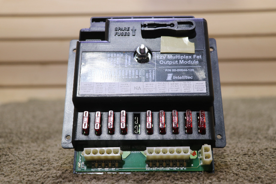 USED RV 00-00844-120 INTELLITEC 12V MULTIPLEX FET OUTPUT MODULE FOR SALE RV Components 