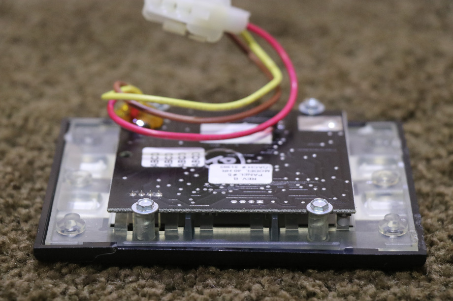 USED INTELLITEC 6 BUTTON SWITCH PANEL 00-00873-006 RV/MOTORHOME PARTS FOR SALE RV Components 