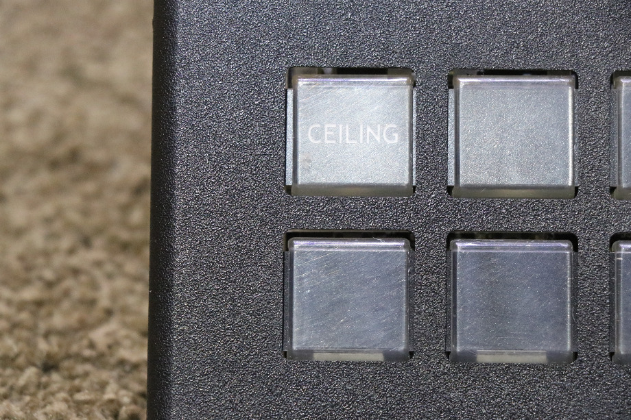 USED 00-00873-006 INTELLITEC 6 BUTTON SWITCH PANEL RV PARTS FOR SALE RV Components 