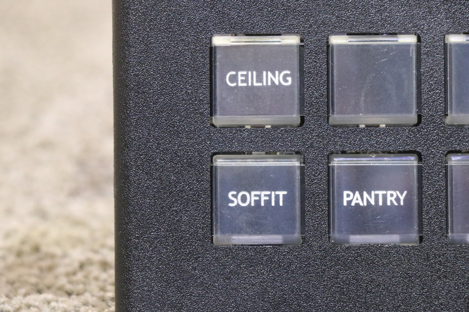 USED INTELLITEC 00-00873-006 6 BUTTON SWITCH PANEL MOTORHOME PARTS FOR SALE RV Components 