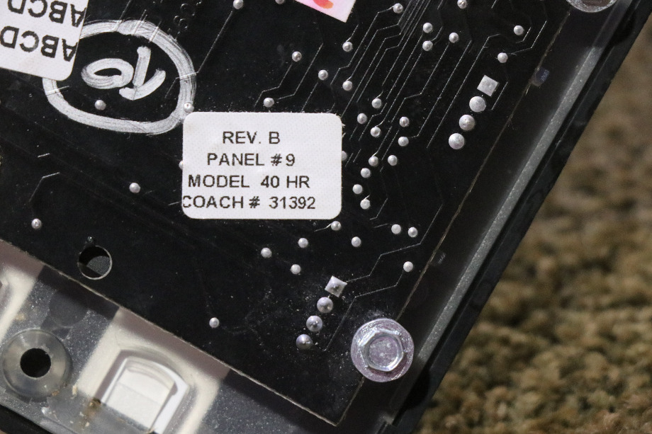 USED INTELLITEC 6 BUTTON SWITCH PANEL 00-00873-006 RV/MOTORHOME PARTS FOR SALE RV Components 