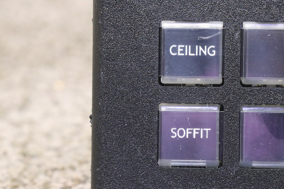 USED INTELLITEC 6 BUTTON SWITCH PANEL 00-00873-006 RV/MOTORHOME PARTS FOR SALE RV Components 