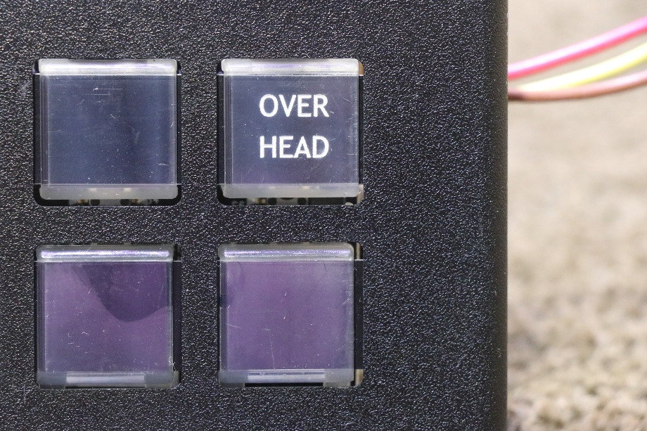 USED INTELLITEC 6 BUTTON SWITCH PANEL 00-00873-006 RV/MOTORHOME PARTS FOR SALE RV Components 