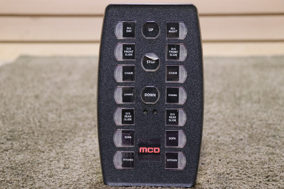 USED MCD BATTERY OPERATED SWITCH CONTROL PANEL RV PARTS FOR SALE RV Components 