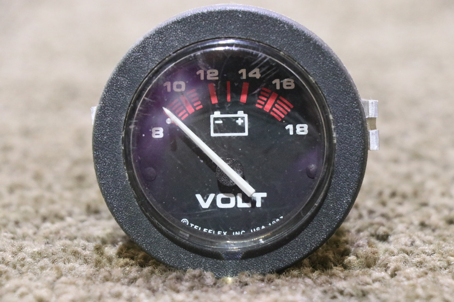 USED RV/MOTORHOME TELEFLEX VOLT DASH GAUGE 10130 FOR SALE RV Components 