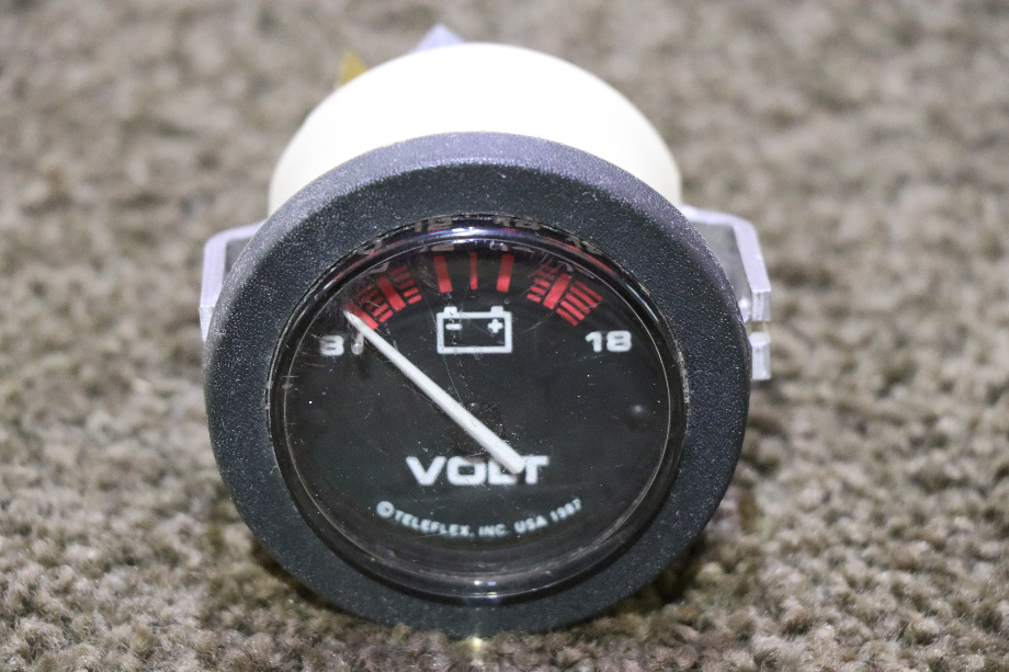 USED RV/MOTORHOME TELEFLEX VOLT DASH GAUGE 10130 FOR SALE RV Components 