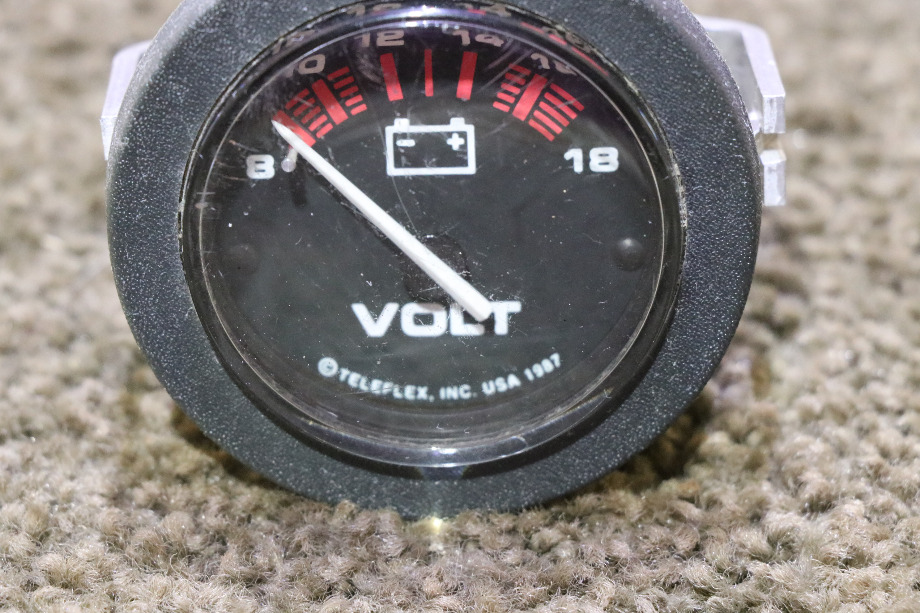 USED RV/MOTORHOME TELEFLEX VOLT DASH GAUGE 10130 FOR SALE RV Components 