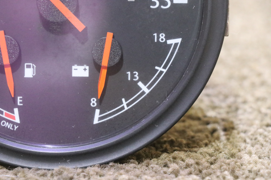 USED RV/MOTORHOME FREIGHTLINER 3 IN 1 TACH / FUEL / VOLT DASH GAUGE W22-00012-015 FOR SALE RV Components 