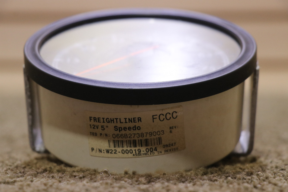 USED W22-00019-004 FREIGHTLINER SPEEDOMETER DASH GAUGE RV PARTS FOR SALE RV Components 