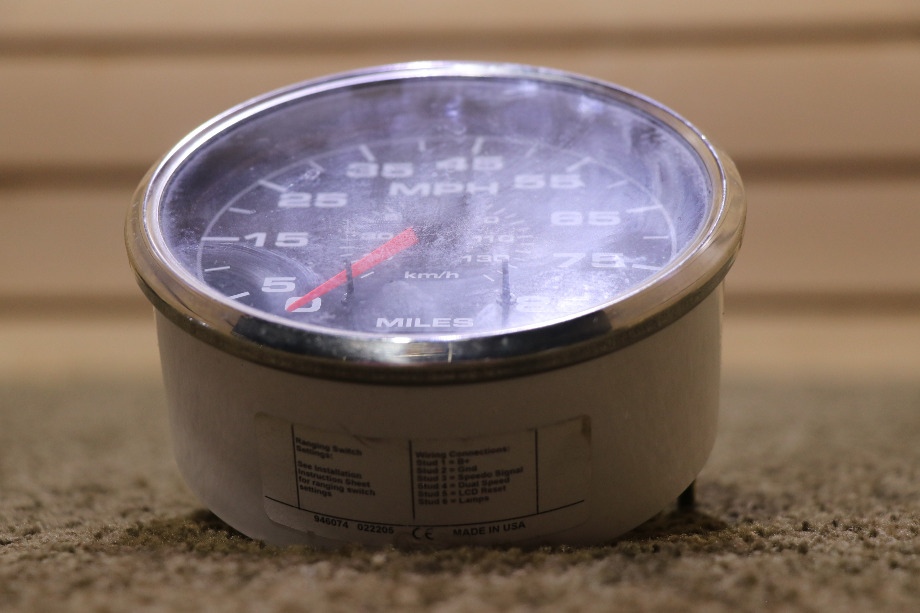 USED RV 946074 SPEEDOMETER DASH GAUGE FOR SALE RV Components 