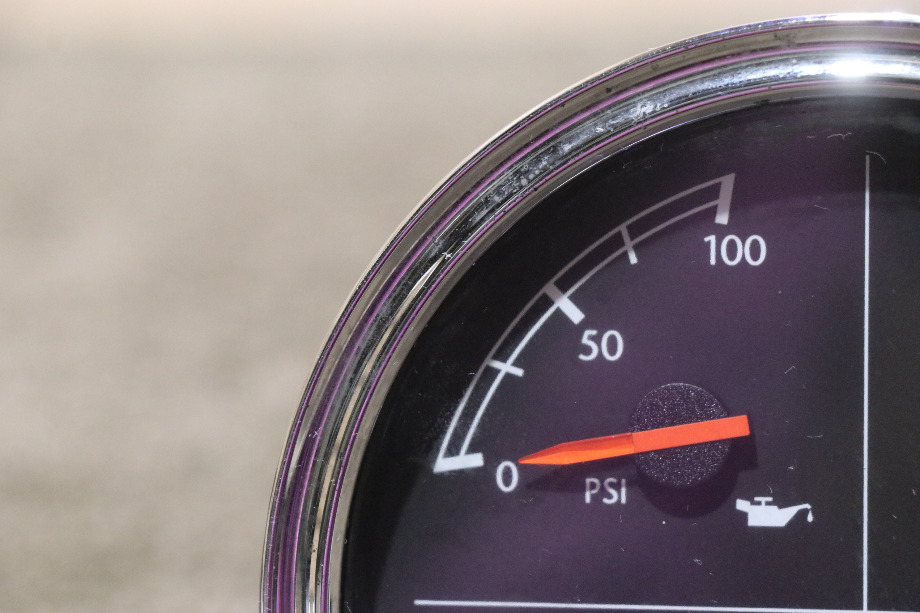 USED MOTORHOME 4 IN 1 W22-00013-038 OIL / TEMP / FRONT / REAR DASH GAUGE FOR SALE RV Components 