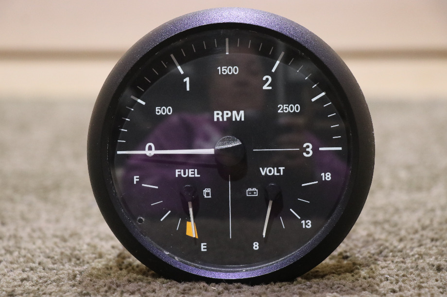 USED RV/MOTORHOME FREIGHTLINER 3 IN 1 TACH / FUEL / VOLT DASH GAUGE 6913-00061-01 FOR SALE RV Components 