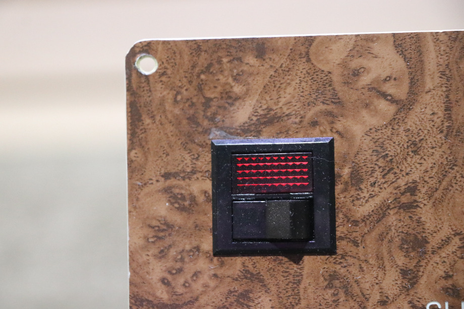 USED WATER HEATER / SLIDEOUT SWITCH & KEY PANEL DM404 RV/MOTORHOME PARTS FOR SALE RV Components 