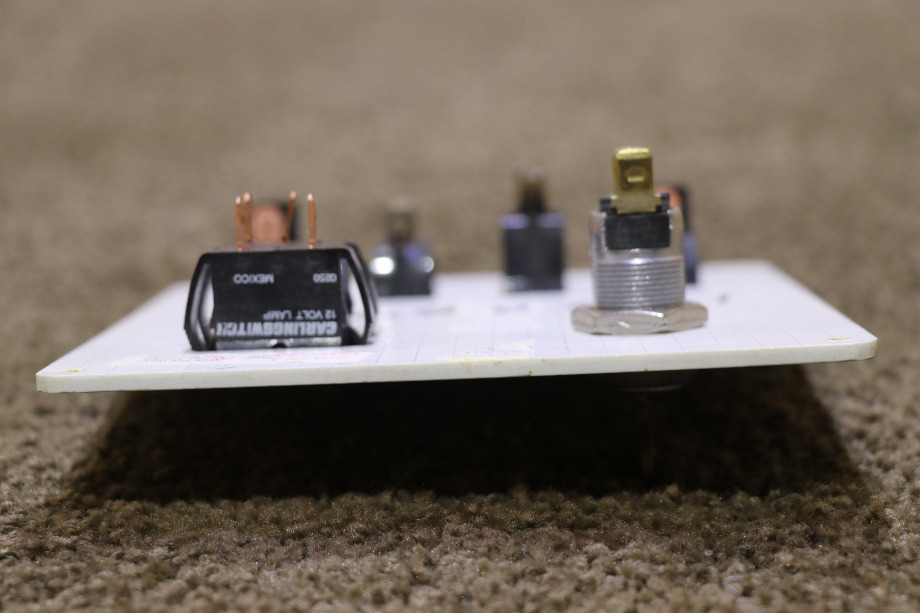 USED WATER HEATER / SLIDEOUT SWITCH & KEY PANEL DM404 RV/MOTORHOME PARTS FOR SALE RV Components 